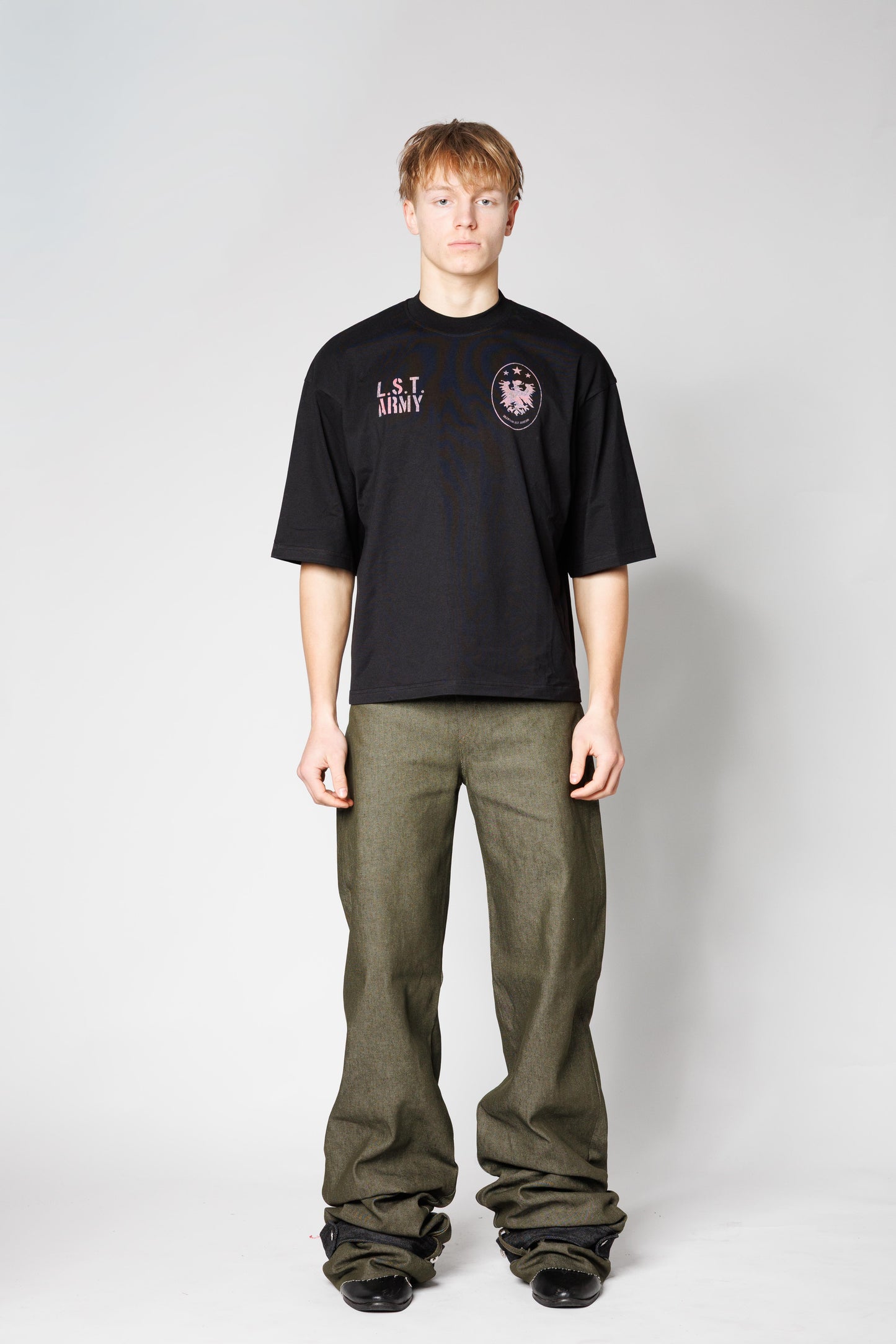 T-SHIRT CROP LOOSE FIT KILL ME BEFORE THE WAR