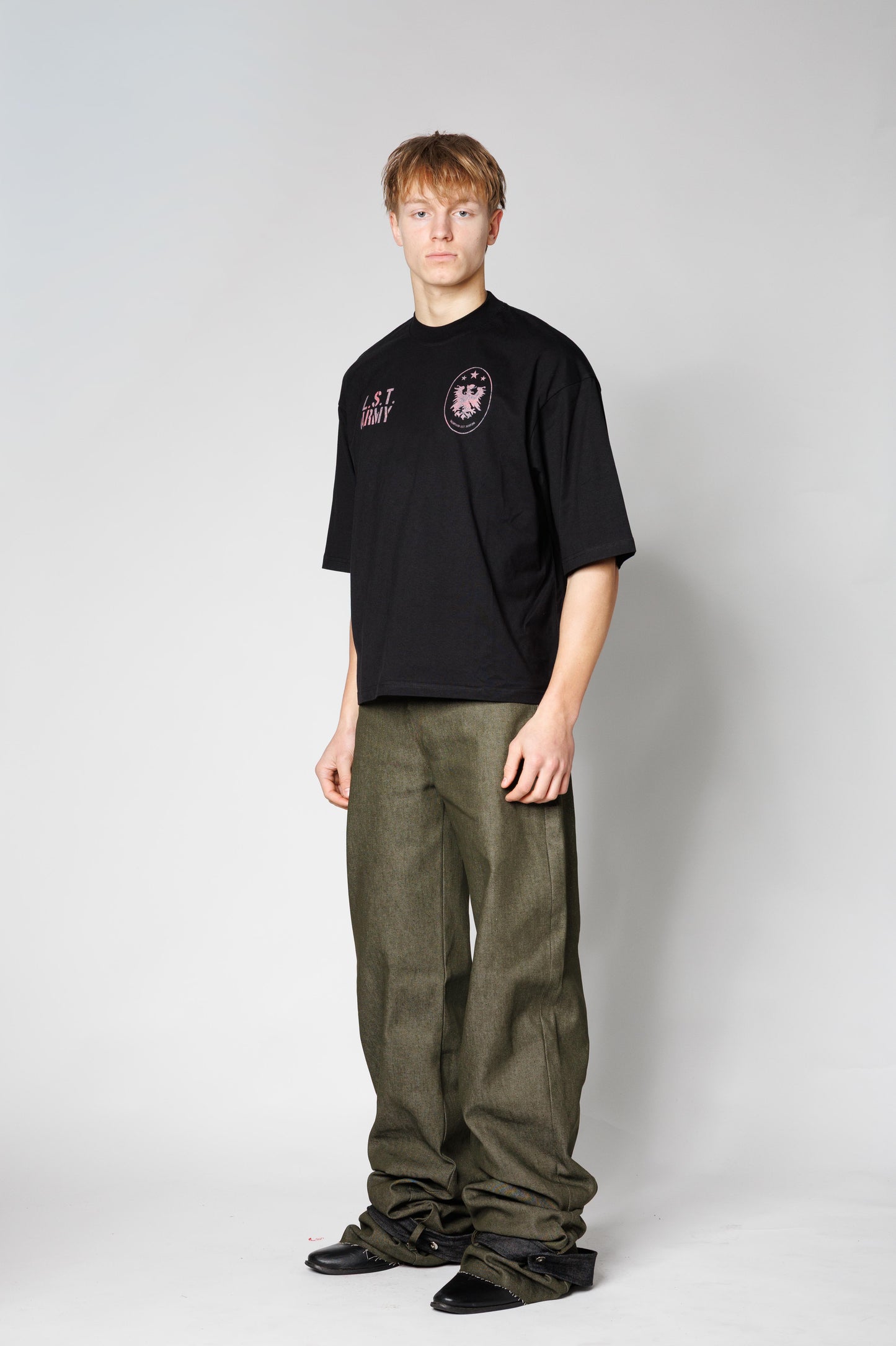 T-SHIRT CROP LOOSE FIT KILL ME BEFORE THE WAR