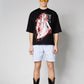 T-SHIRT CROP LOOSE FIT CYBER