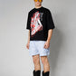 T-SHIRT CROP LOOSE FIT CYBER